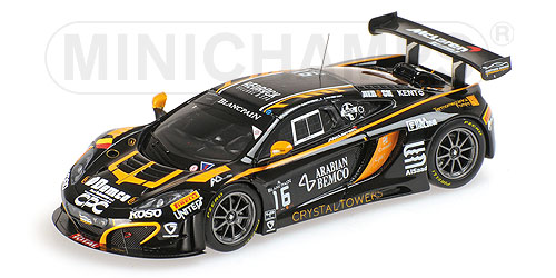 MCLAREN 12C GT3 – SCHMETZ/DEMIRDJIAN/SARKISSIAN/VANDER DRIFT – 24H SPA 2014 L.E. 250 pcs. 1:43 model