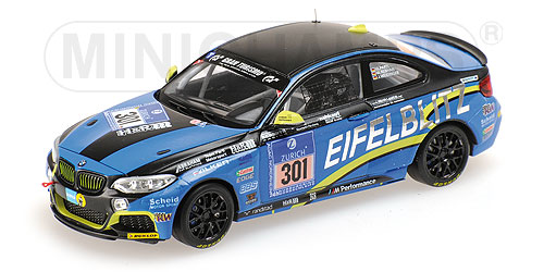 BMW M 235I RACING – TEAM SCHEID-PARTL MOTORSPORT – PARTL/REBHAN/WEIDINGER – 24H NÜRBURGRING L.E. 514 pcs. 1:43 model