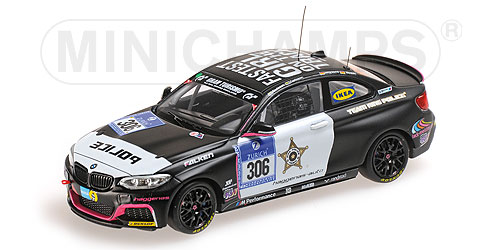 BMW M 235I RACING – TEAM RING POLICE – KREMER/SLOOTEN/CARLSSON/CARLSSON – 24H NÜRBURGRING L.E. 514 pcs. 1:43 model