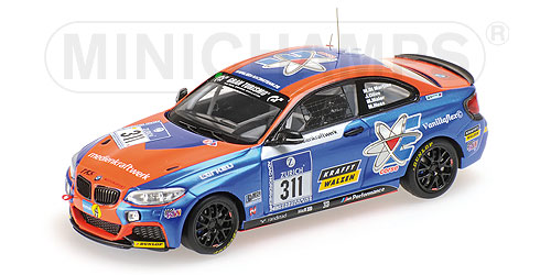 BMW M 235I RACING – TEAM MEDIENKRAFTWERK – DI MARTINO/OLIVO/MAIER/HESS – 24H NÜRBURGRING L.E. 514 pcs. 1:43 model