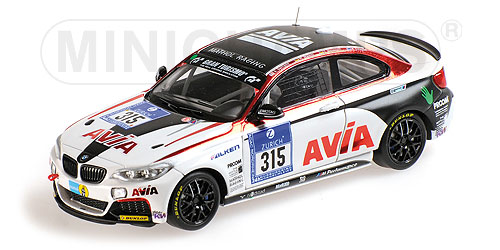 BMW M 235I RACING – TEAM MATHOL RACING E.V. – SERRANO/WAWER/HEINRICH/CHAPEL – 24H NÜRBURGRING L.E. 514 pcs. 1:43 model