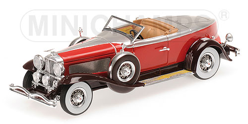 DUESENBERG MODEL J TORPEDO CONVERTIBLE COUPÉ – 1929 L.E. 999 pcs. 1:43 model