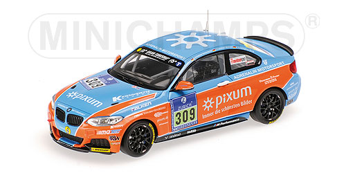 BMW M235I RACING – PIXUM TEAM ADRENALIN – FISCHER/KONNERTH/WOLTER/RINK – 24H NÜRBURGRING 2015 L.E. 250 pcs. 1:43 model