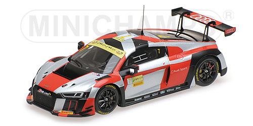 AUDI R8 LMS – AUDI SPORT TEAM WRT – EDOARDO MORTARA – FIA GT WORLD CUP MACAU 2016 L.E. 204 pcs. 1:43 model
