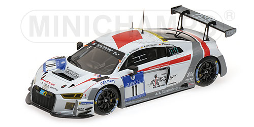 AUDI R8 LMS – AUDI RACE EXPERIENCE – BOLLRATH/OHLSSON/HACKLÄNDER/OEVERHAUS – 24H NÜRBURGRING 2016 L.E. 144 pcs. 1:43 model
