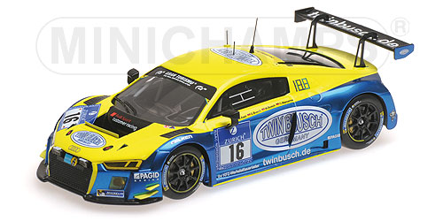 AUDI R8 LMS – TWIN BUSCH MOTORSPORT – RAST/BUSCH/BUSCH/MAMEROW – 24H NÜRBURGRING 2016 L.E. 200 pcs. 1:43 model