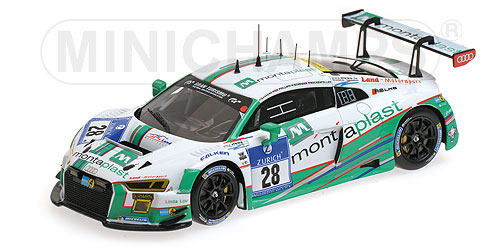 AUDI R8 LMS – BASSENG/DE PHILLIPPI/ROCKENFELLER/SCHEIDER – 24H NÜRBURGRING 2016 L.E. 300 pcs. 1:43 model