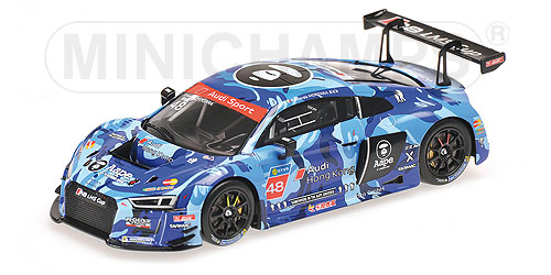 AUDI R8 LMS – AAPE / PHOENIX RACING ASIA – EDOARDO MORTARA – AUDI R8 LMS CUP 2016 SEPANG RACE 2 WINN L.E. 300 pcs. 1:43 model