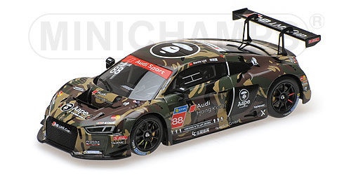 AUDI R8 LMS – AAPE / AUDI HONG KONG – MARCHY LEE – AUDI R8 LMS CUP TAIWAN 2016 1:43 model