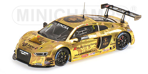 AUDI R8 LMS – AAPE / AUDI HONG KONG – M.LEE / S.THONG – GT ASIA 2016 OVERALL 2ND PLACE L.E. 400 pcs. 1:43 model