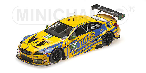 BMW M6 GT3 – TURNER MOTORSPORT NO 97 – MARSAL/PALTTALA/KROHN – 12H OF SEBRING 2016 L.E. 204 pcs. 1:43 model