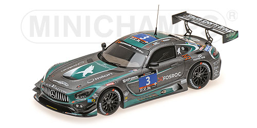 MERCEDES-AMG GT3 – AL FAISAL/HAUPT/BRONISZEWSKI/BUURMAN/SCHNEIDER – 24H DUBAI 2016 L.E. 200 pcs. 1:43 model