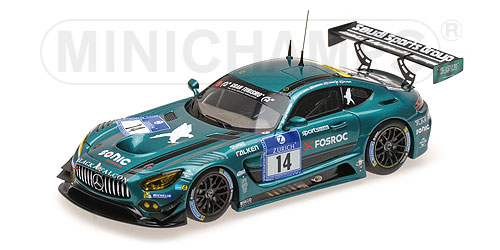 MERCEDES-AMG GT3 – AL FAISAL/GERWING/DONTJE/HUFF – 24H NÜRBURGRING 2016 L.E. 144 pcs. 1:43 model