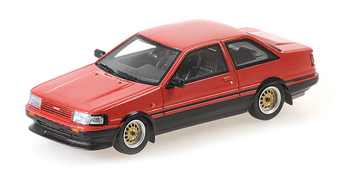 TOYOTA COROLLA GT – 1984 – RED 1:43 model