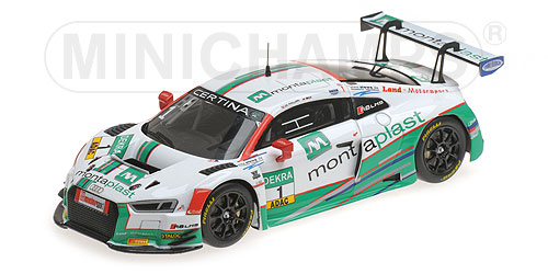 AUDI R8 LMS – MONTAPLAST BY LAND MOTORSPORT – DE PHILLIPPI/MIES – ADAC GT MASTERS 2017 L.E. 150 pcs. 1:43 model