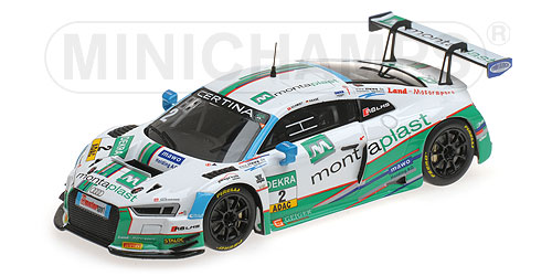 AUDI R8 LMS – MONTAPLAST BY LAND MOTORSPORT – SCHMIDT/HAASE – ADAC GT MASTERS 2017 L.E. 150 pcs. 1:43 model