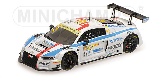 AUDI R8 LMS – HCB-RUTRONIC-RACING – PLENTZ – MACAU GT CUP – FIA GT WORLD CUP 2017 L.E. 150 pcs. 1:43 model