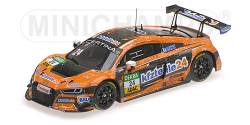 AUDI R8 LMS – BWT MÜCKE MOTORSPORT – SALAQUARDA/WINKELHOCK – ADAC GT MASTERS 2017 L.E. 200 pcs. 1:43 model