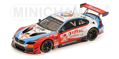 BMW M6 GT3 – WALKENHORST MOTORSPORT – WALKENHORST/SCHWIETZ/VANCAMPENHOUT/OEVERHAUS – 24H SPA 2017 L.E. 144 pcs. 1:43 model