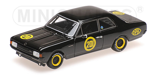 OPEL REKORD 1900 ‘SCHWARZE WITWE’ – BITTER – 2. AVD-RUNDSTRECKENRENNEN ‘CAROLUS MAGNUS’ ZOLDER 1968 L.E. 300 pcs. 1:43 model