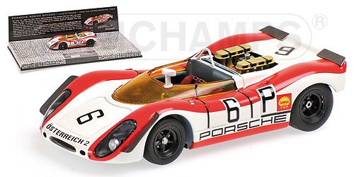 PORSCHE 908/02 SPYDER – LINS/ATTWOOD – 1000 KM NÜRBURGRING 1969 L.E. 500 pcs. 1:43 model