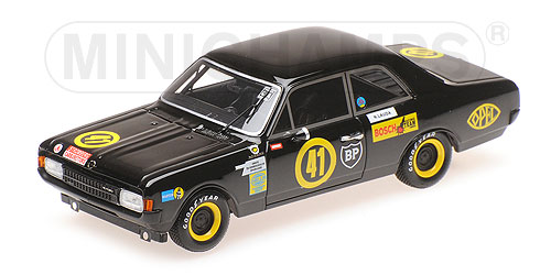 OPEL REKORD 1900 ‘SCHWARZE WITWE’ – NIKI LAUDA – TULLN-LANGENLEBARN 1969 L.E. 400 pcs. 1:43 model