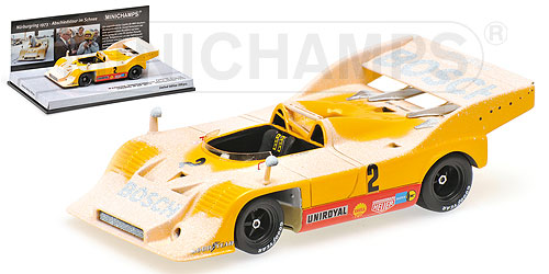 PORSCHE 917/10 – KAUHSEN/DR. HEINEMANN – FAREWELL IN THE SNOW NÜRBURGRING 1973 - L.E. 500 pcs. 1:43 model