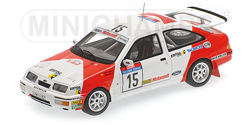 FORD SIERRA RS COSWORTH – SAINZ/BOTO – TOUR DE CORSE 1987 - L.E. 200 pcs. 1:43 model