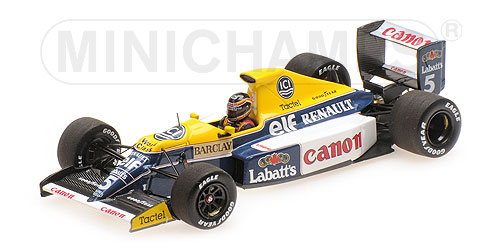 WILLIAMS RENAULT FW13B – THIERRY BOUTSEN – 1990 L.E. 420 pcs. 1:43 model