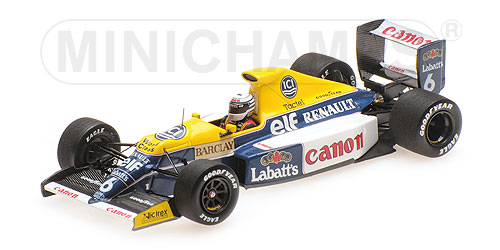 WILLIAMS RENAULT FW13B – RICARDO PATRESE – 1990 L.E. 430 pcs. 1:43 model