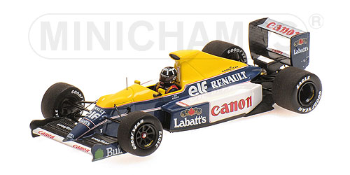 WILLIAMS RENAULT FW13B – DAMON HILL – F1 TESTING SILVERSTONE 19TH MARCH 1991 L.E. 250 pcs. 1:43 model