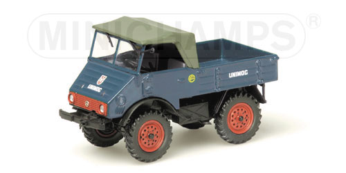 MERCEDES-BENZ UNIMOG 401 – 1953 – BLUE 1:43 model