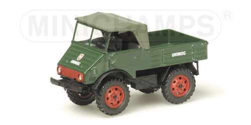 MERCEDES-BENZ BOEHRINGER UNIMOG – 1949 – GREEN 1:43 model