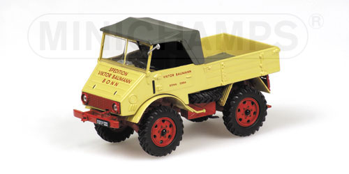 MERCEDES-BENZ BOEHRINGER UNIMOG – 1949 – ‘VICTOR BAUMANN’ – CREAM/RED 1:43 model