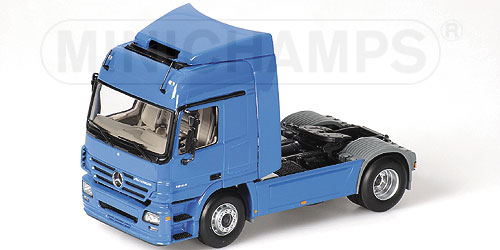 MERCEDES-BENZ ACTROS – 2002 – ARTIC TRACTOR BLUE 1:43 model