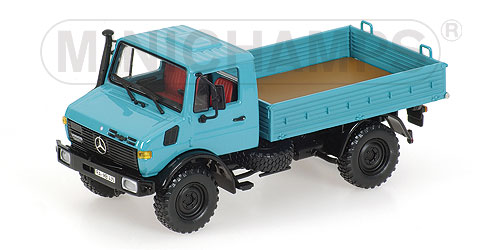 MERCEDES-BENZ UNIMOG 1300 L – PRITSCHE – 1976 – BLUE L.E. 1512 pcs. 1:43 model