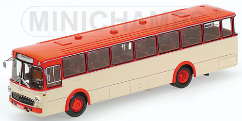 MERCEDES-BENZ O 317 K – BUS – 1966 – ORANGE/CREME L.E. 3000 pcs. 1:43 model