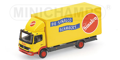MERCEDES-BENZ ATEGO BOX TRUCK 815 – 2004 – ‘SINALCO’ L.E. 444 pcs. 1:43 model