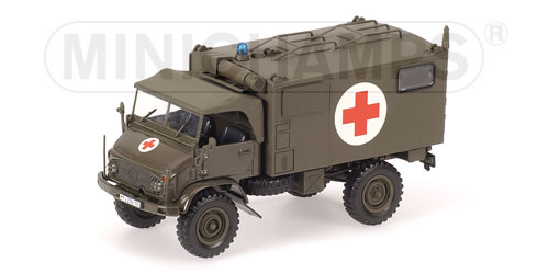 MERCEDES-BENZ UNIMOG 404 – BOX – 1960 – ‘BUNDESWEHR KRKW’ L.E. 1008 pcs. 1:43 model