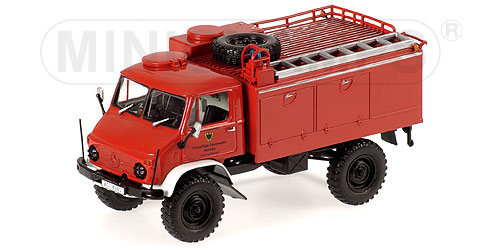 MERCEDES-BENZ UNIMOG 404 – TLF 8 – 1960 – ‘FEUERWEHR AACHEN’ L.E. 1440 pcs. 1:43 model