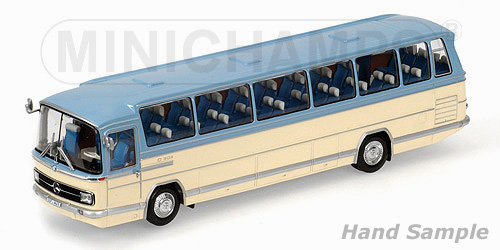 MERCEDES-BENZ O 302 BUS – 1965 – BLUE/CREAM L.E. 1008 pcs. 1:43 model