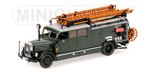 MERCEDES-BENZ LOD3750 KS25 – 1940 – ‘FEUERSCHUTZPOLIZEI KÖLN’ 1:43 model