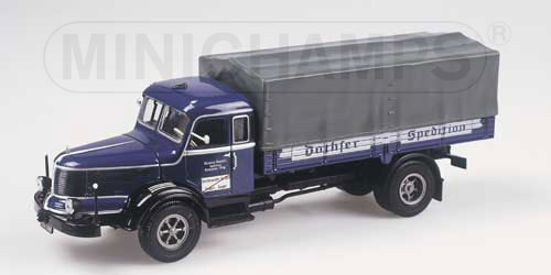 KRUPP TITAN – 1950 – CANVAS TRUCK ‘DACHSER’ 1:43 model