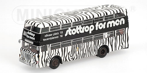 BUESSING D2U – DOPPELDECKER MIT HECKTÜREN – 1955 – ‘STOTTROP’ 1:43 model