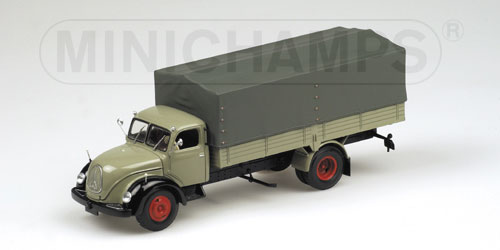 MAGIRUS-DEUTZ S 6500 – PRITSCHE – 1951 – GREY/BLACK 1:43 model