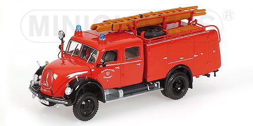 MAGIRUS-DEUTZ MERKUR A TLF16 – ‘FEUERWEHR DÜSSELDORF’ 1:43 model