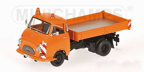 HANOMAG KURIER KIPPER – 1958 – ORANGE L.E. 504 pcs. 1:43 model