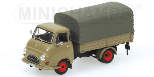 HANOMAG KURIER – PRITSCHE – 1958 – GREY/BLACK 1:43 model