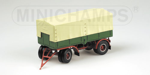 2-ACHS PRITSCHENANHAENGER – GREY 1:43 model