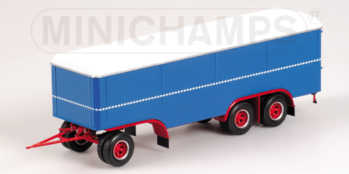 3-ACHS KOFFERANHÄNGER – 1950 – BLUE/RED 1:43 model